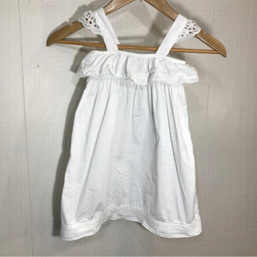 Oshkosh Cotton White Dress size 3
